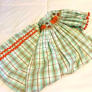 Smocked Fall Dress 4